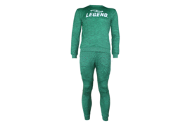 Joggingpak Sweater Kids/Volwassenen Groen SlimFit Polyester