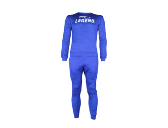 Joggingpak Sweater Kids/Volwassenen Blauw SlimFit Polyester