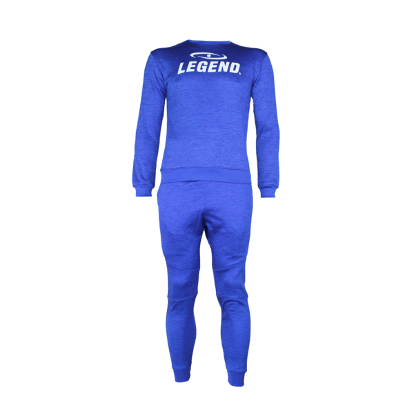 Jogging Suit with Sweater Kids/Adults Blue SlimFit Polyester