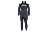 Joggingpak Hoodie Kids/Volwassenen Zwart SlimFit Polyester
