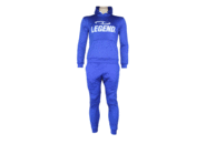 Joggingpak Hoodie Kids/Volwassenen Blauw SlimFit Polyester