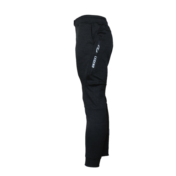 Jogging Suit with Hoodie Kids/Adults Black SlimFit Polyester