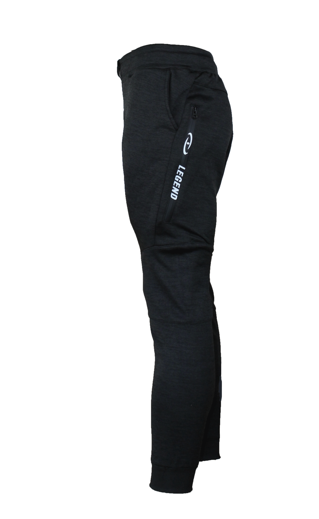 Jogging Suit with Sweater Kids/Adults Black SlimFit Polyester