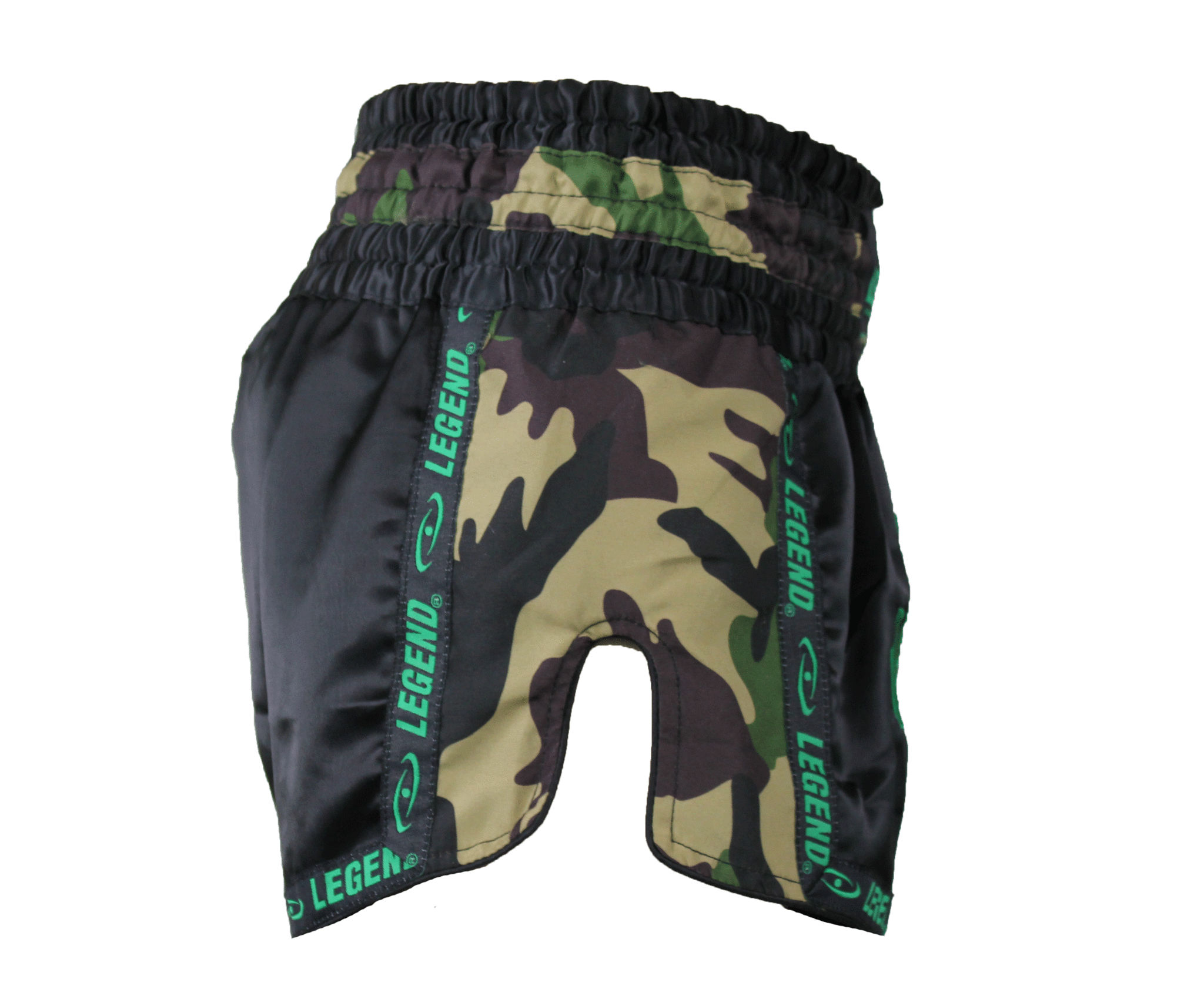 Kickboxing Shorts Kids/Adults Camo Army Satin