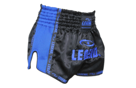 Kickboks Broekje Kids/Volwassenen Blauw Mesh