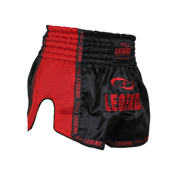 Kickboks Broekje Kind/Volwassene Rood Mesh Kickboks Broekje Kind/Volwassene Rood Mesh