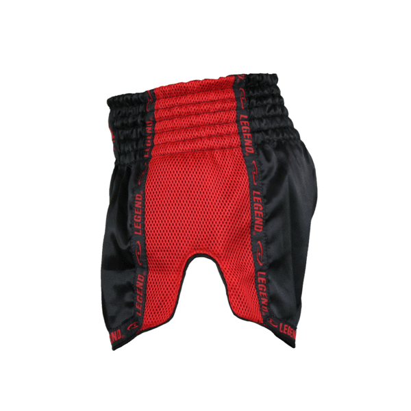 Kickboxing Shorts Child/Adult Red Mesh