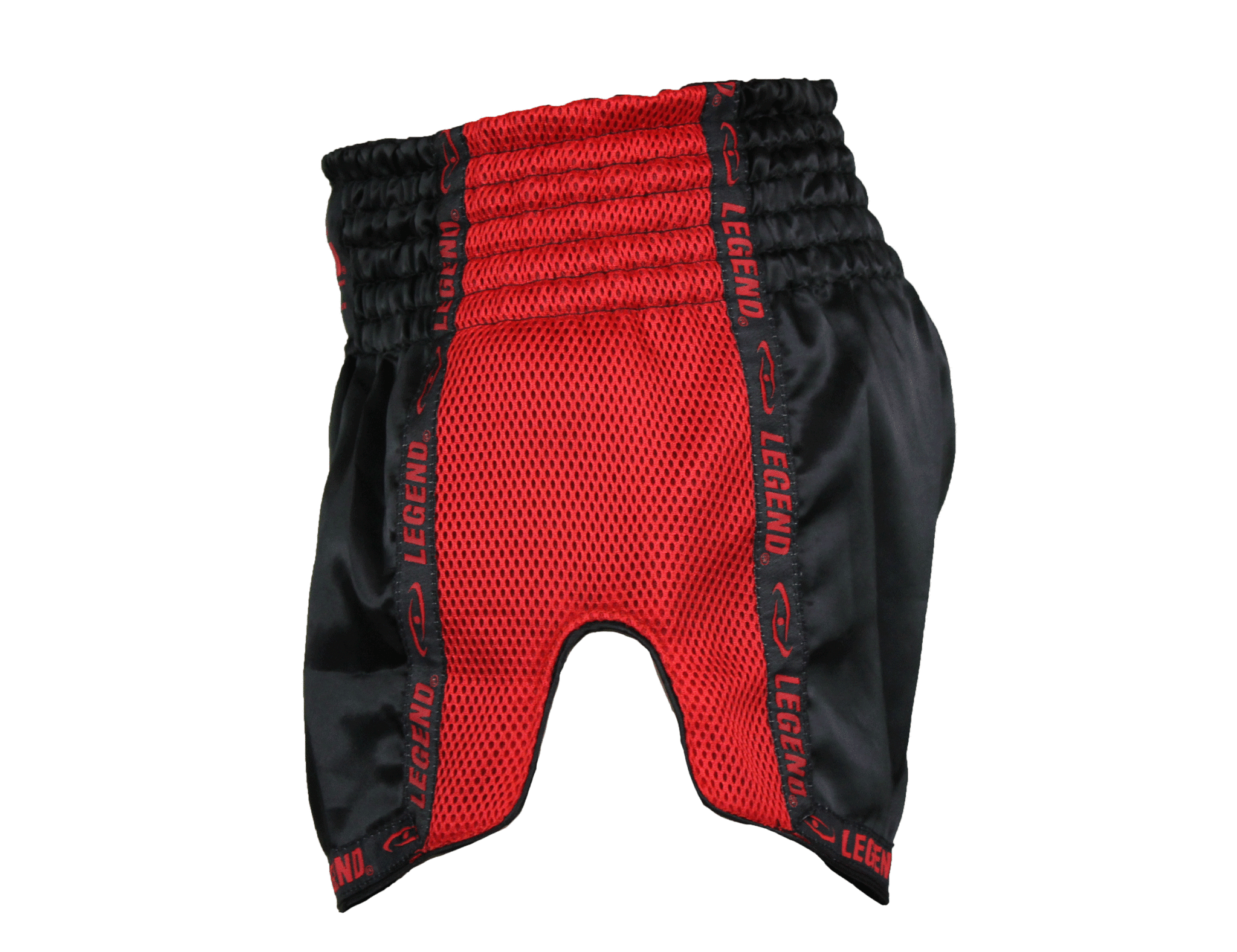 Kickboxing Shorts Child/Adult Red Mesh
