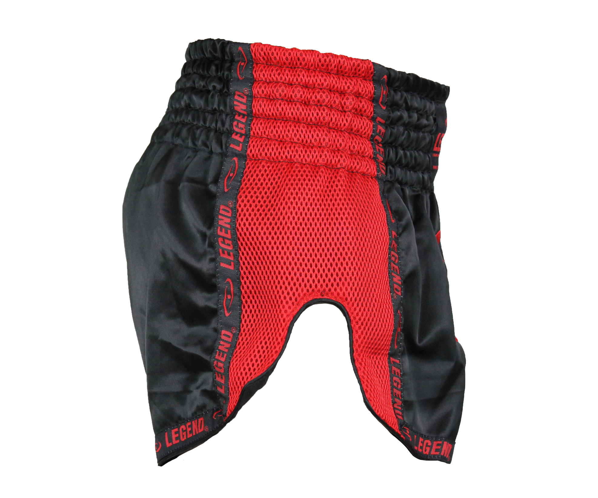 Kickboxing Shorts Child/Adult Red Mesh