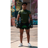 Kickboks Broekje Kids/Volwassenen Camo Army Satijn Kickboks Broekje Kids/Volwassenen Camo Army Satijn