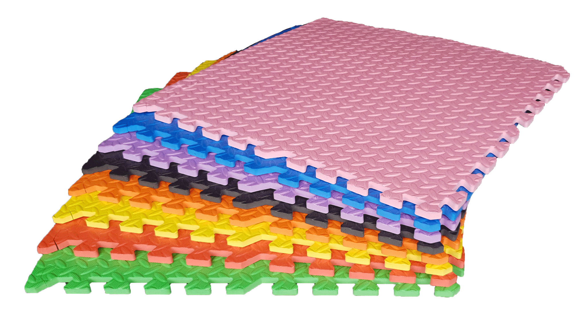 Puzzle Mat Play Floor/Fitness/Baby Gym | 1.2cm | Pink