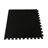Puzzle Mat Play Floor/Fitness/Baby Gym | 1.2cm | Black