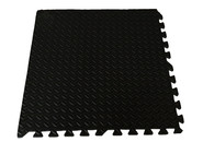 Puzzelmat Speelvloer/Fitness/Baby Gym  | 1.2 cm | Zwart