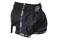 Kickboks Broekje Kids/Volwassenen Zwart Mesh