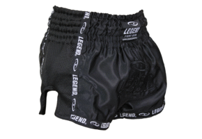 Kickboxing Shorts Kids/Adults Black Mesh