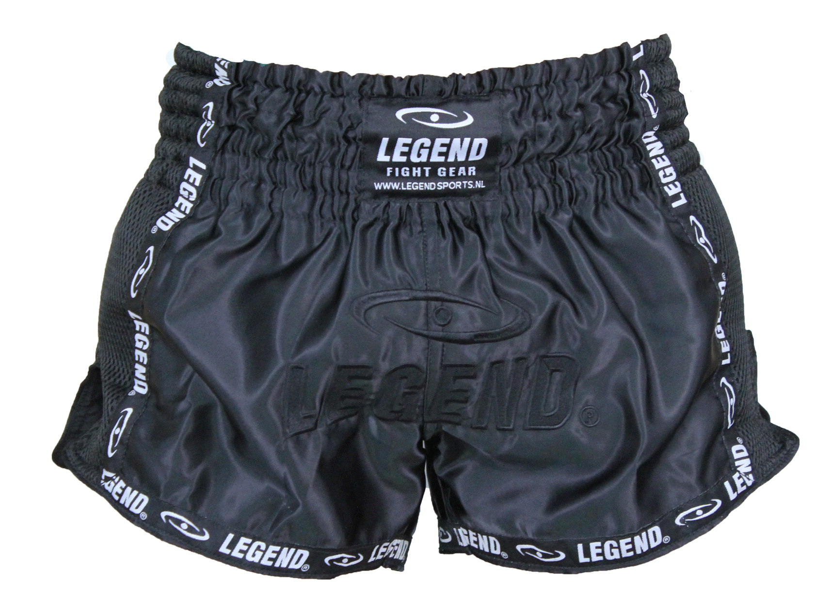 Kickboxing Shorts Kids/Adults Black Mesh