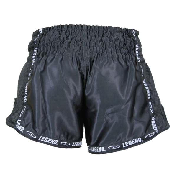 Kickboxing Shorts Kids/Adults Black Mesh