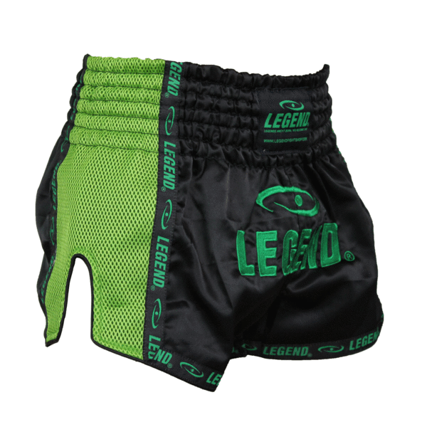 Kickboxing Shorts Kids/Adults Green Mesh