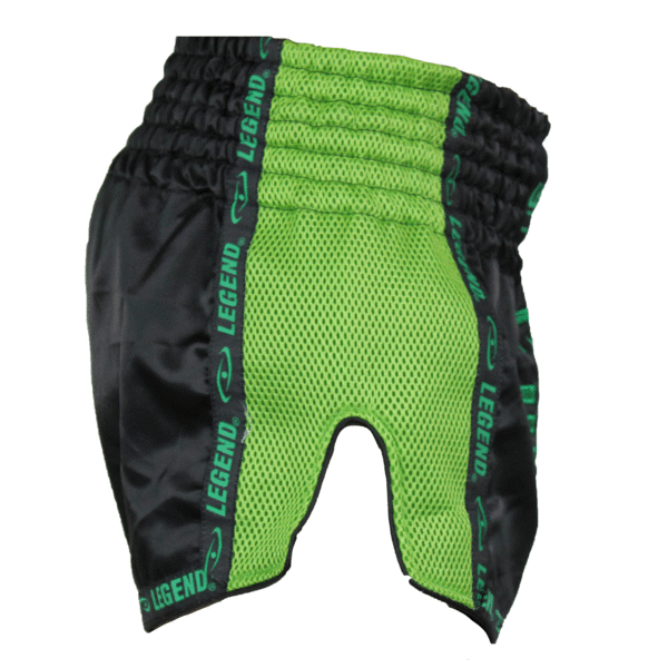 Kickboxing Shorts Kids/Adults Green Mesh