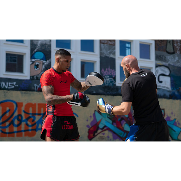 Focus Pads Pad White/Black Leather