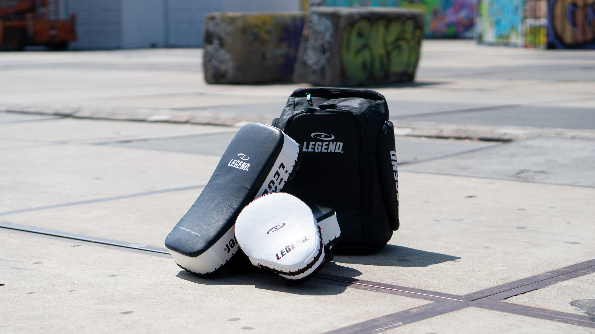 Sports bag Legend adaptable backpack bag 2 in 1 black