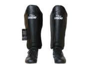 Krav Maga Scheenbeschermers Heren/Dames Zwart PU