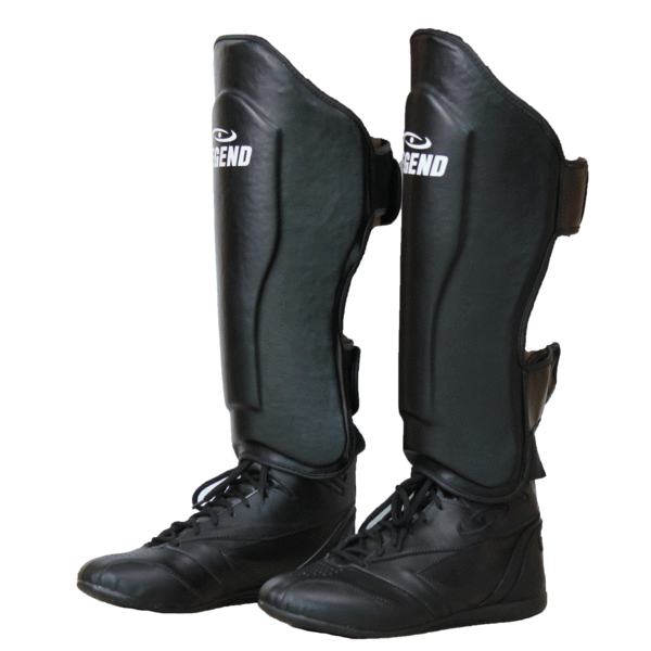Krav Maga Shin Guards Men/Women Black PU