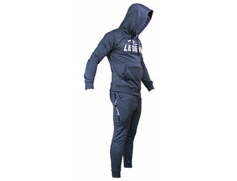 Joggingpak Hoodie Kids/Volwassenen Navy Blauw SlimFit Polyester