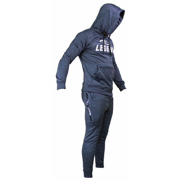 Jogging Suit with Hoodie Kids/Adults Navy Blue SlimFit Polyester