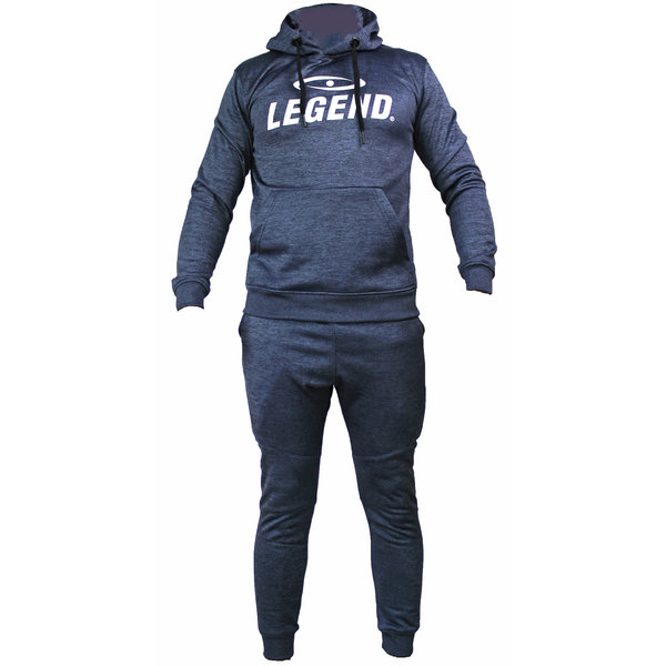 Jogging Suit with Hoodie Kids/Adults Navy Blue SlimFit Polyester