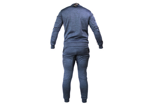 Joggingpak met Sweater Kids/Volwassenen Navy Blauw SlimFit Polyester