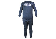 Joggingpak Sweater Kids/Volwassenen Navy Blauw SlimFit Polyester