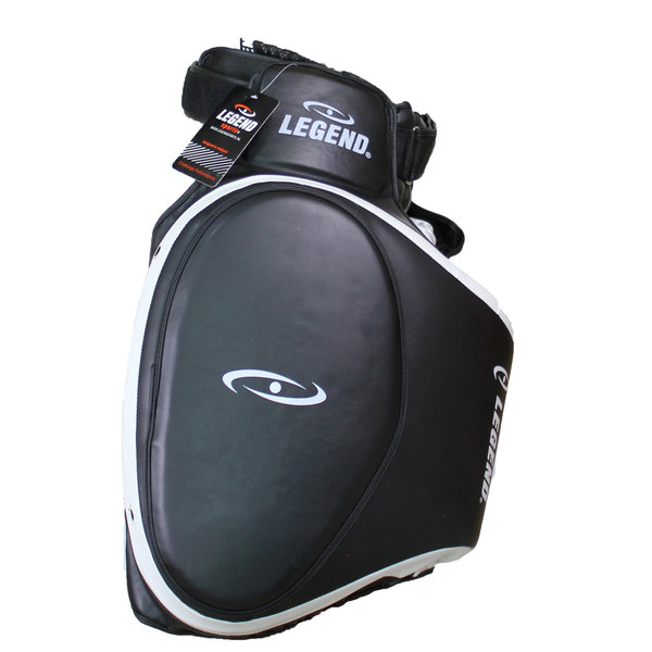 Leg Protector Black/White PU