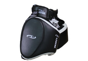 Leg Protector Black/White PU