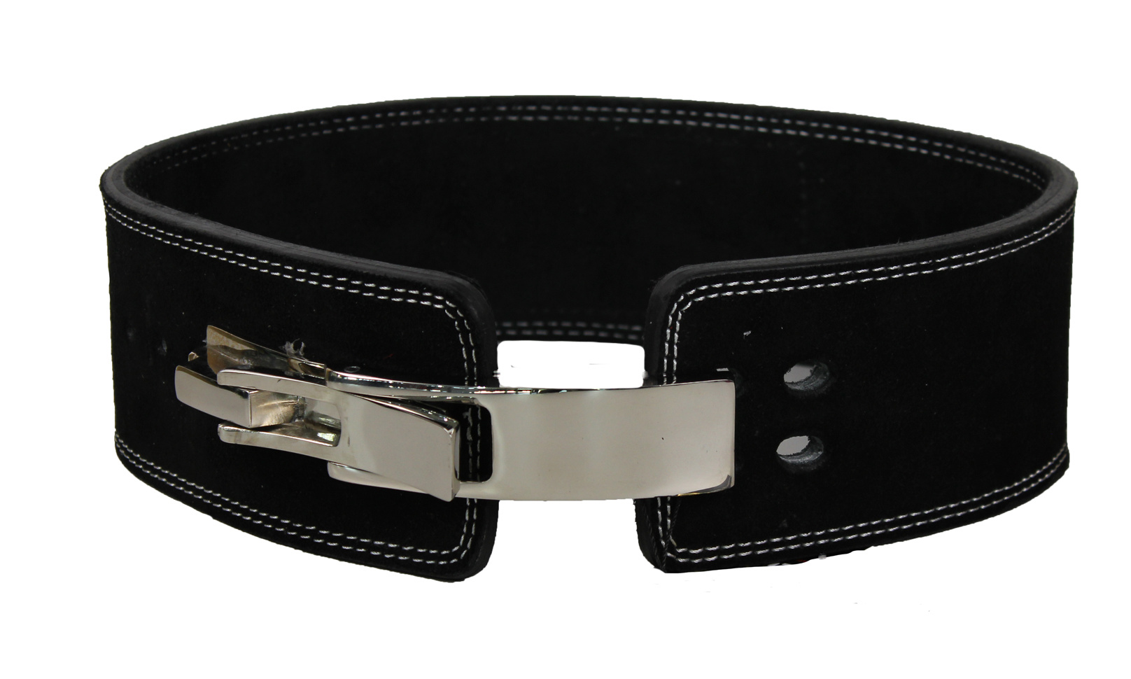 Power Lifting Fitness Belt Men/Women Liver Black Leather