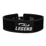 PowerLifting Belt Lever Heren/Dames Zwart Leer