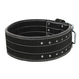 Power Lifting Fitness Belt Men/Women Black Suede Leather Power Lifting Fitness Belt Men/Women Black Suede Leather
