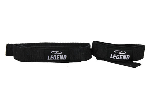 Lifting Straps Heren/Dames Zwart Katoen