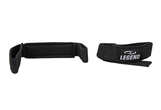 Lifting Straps Heren/Dames Zwart Katoen