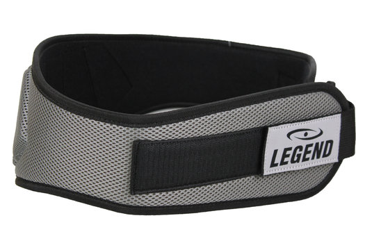 Fitness Riem Support Heren/Dames Grijs Mesh