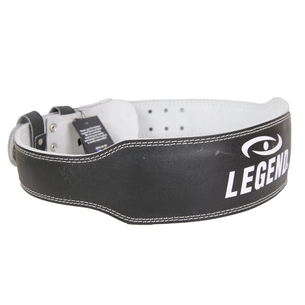 Fitness Belt Men/Women Black Leather