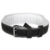 Fitness Belt Men/Women Black Leather