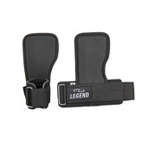 Fitness Handschoenen FlapGrip Heren/Dames Zwart Katoen Fitness Handschoenen FlapGrip Heren/Dames Zwart Katoen