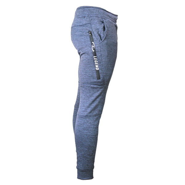 Joggingbroek Kids/Volwassenen Navy Blauw SlimFit Polyester Joggingbroek Kids/Volwassenen Navy Blauw SlimFit Polyester