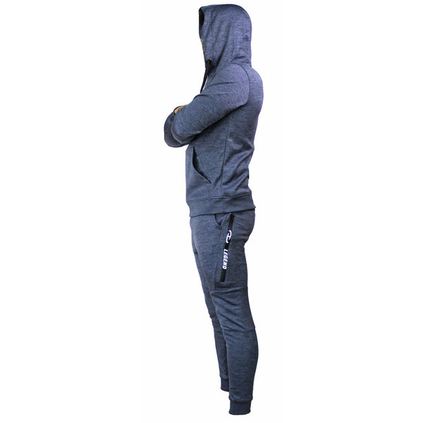Joggingbroek Kids/Volwassenen Navy Blauw SlimFit Polyester Joggingbroek Kids/Volwassenen Navy Blauw SlimFit Polyester