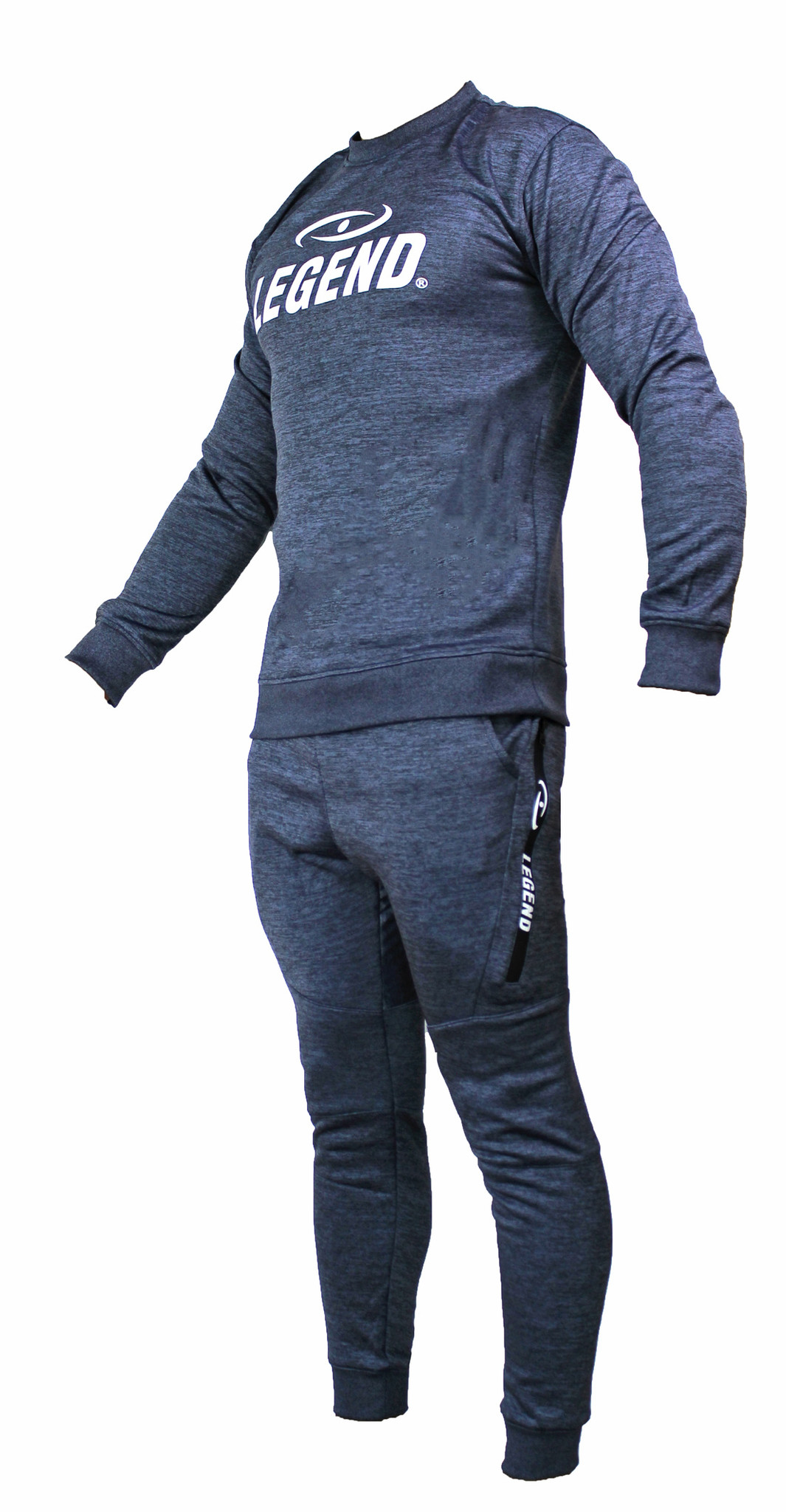 Sweatpants Kids/Adults Navy Blue SlimFit Polyester