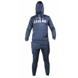 Joggingbroek Kids/Volwassenen Navy Blauw SlimFit Polyester Joggingbroek Kids/Volwassenen Navy Blauw SlimFit Polyester