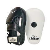 Focus Pads Long Model White/Black Leather