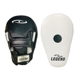 Focus Pads Long Model White/Black Leather
