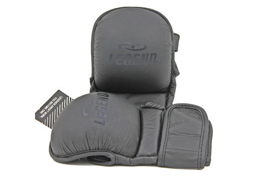 LegendPadding Bokszak en MMA Handschoenen Heren/Dames Zwart Leer